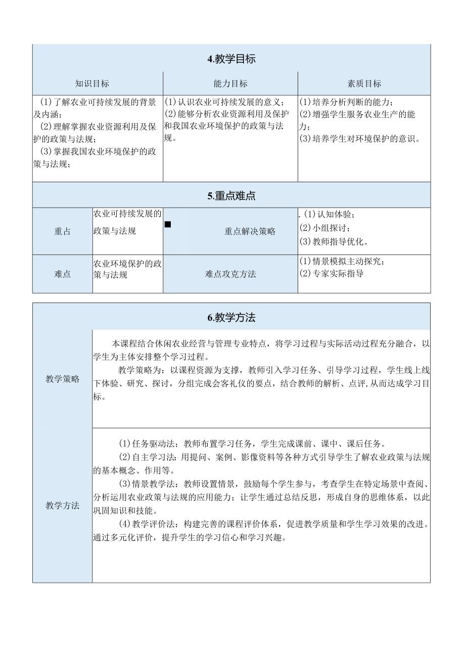 农业政策与法规任务七教案：农业资源和法规保护政策与法规.docx_第3页