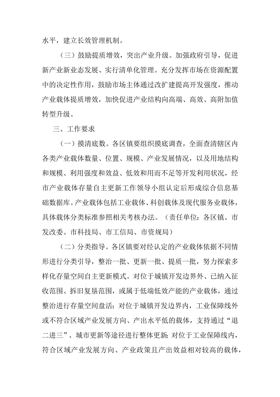 关于进一步推动存量空间自主更新推进载体高质量发展的指导意见.docx_第2页