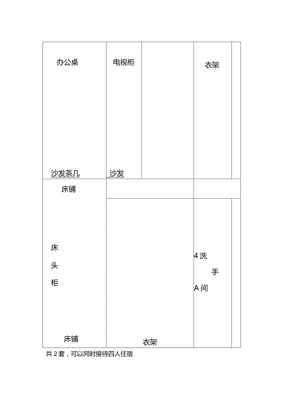 XX工业机修厂客房规划图（2023年）.docx_第1页