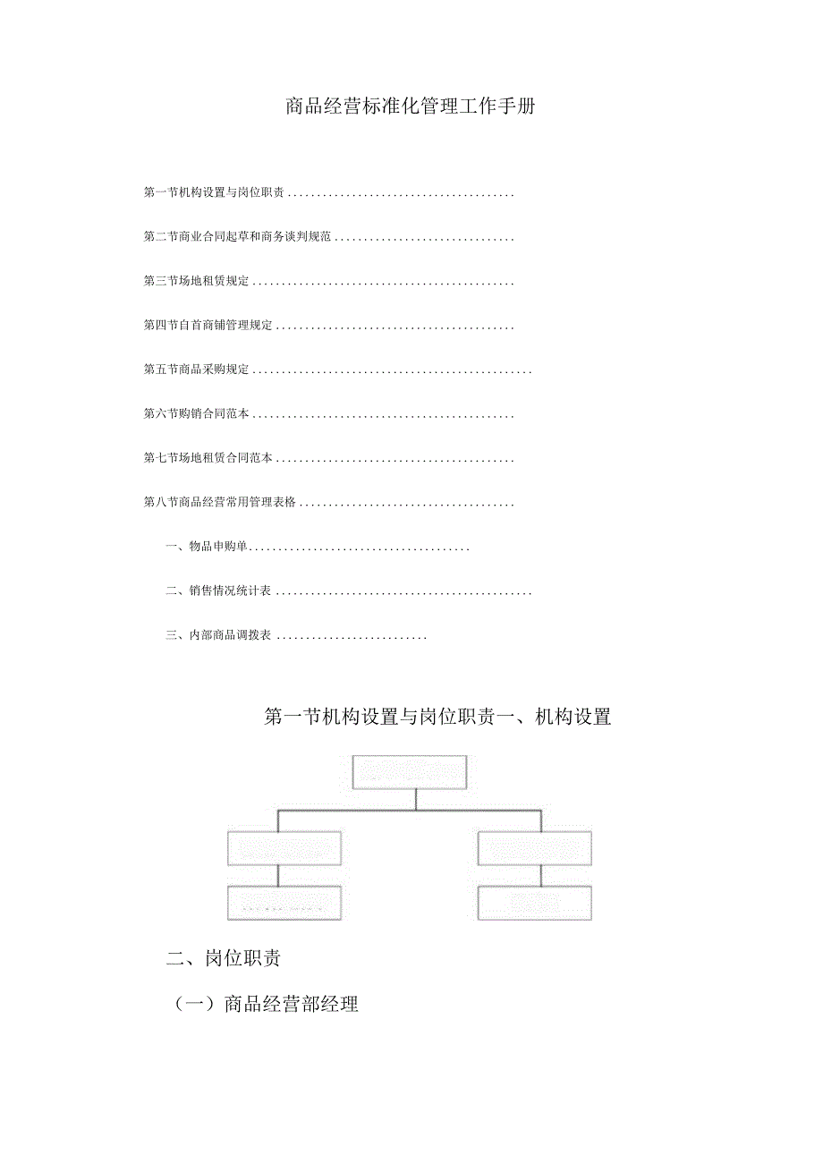 商品经营标准化管理工作手册.docx_第1页