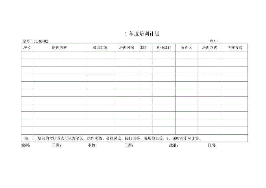 XX年度培训计划（2024年）.docx_第1页