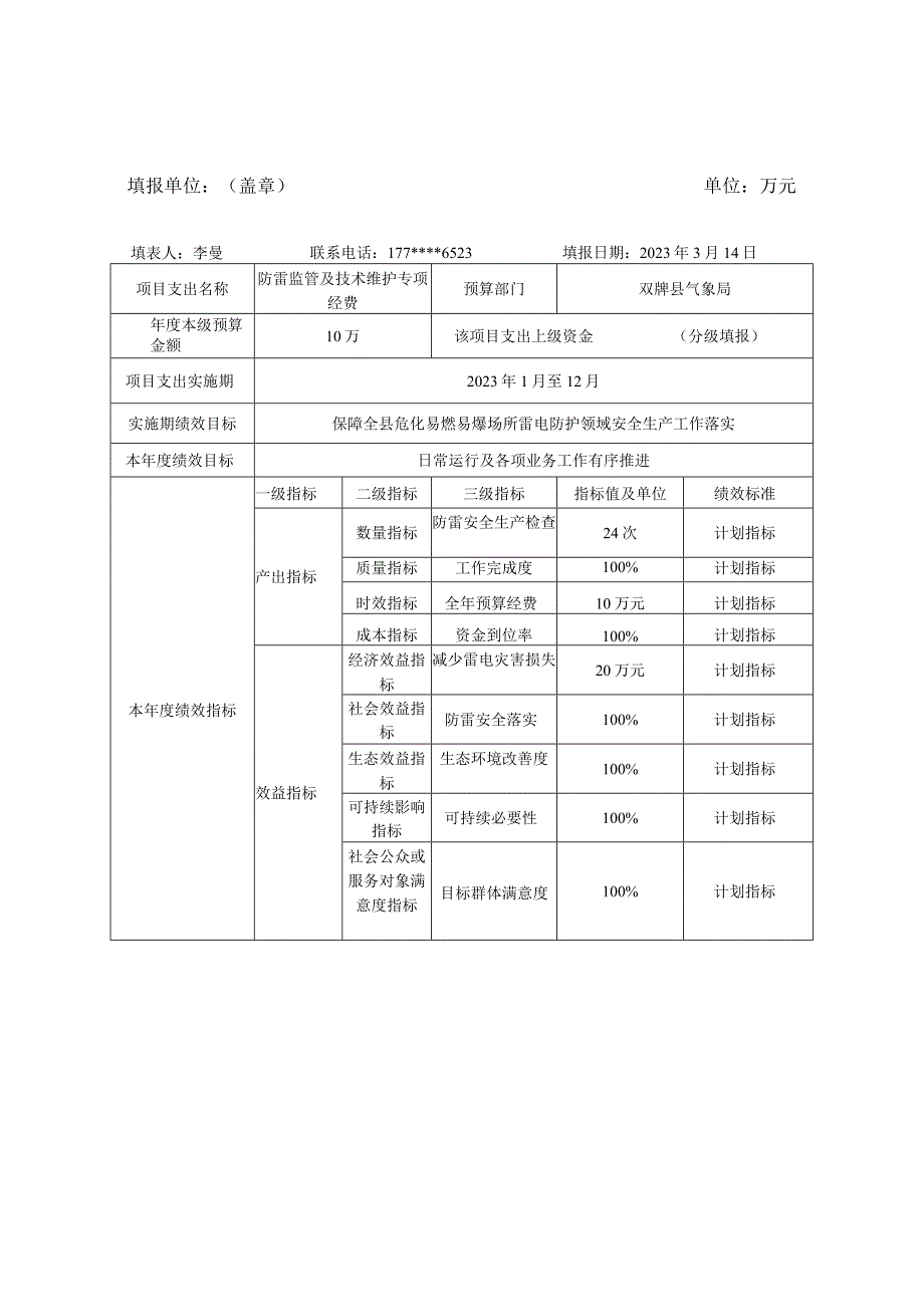 2023年部门整体支出绩效目标表.docx_第2页