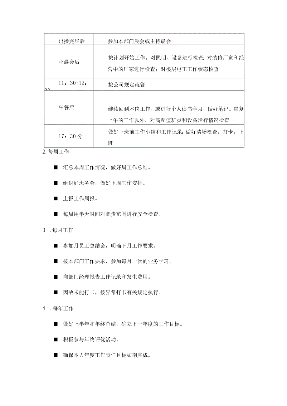 家具集团电工班班长岗位操作手册.docx_第3页