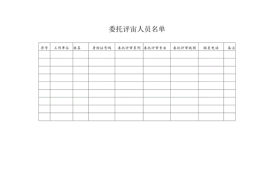 职称评审委托函（模板）.docx_第2页