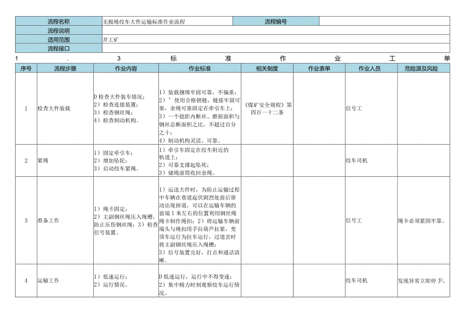 无极绳绞车操作标准作业流程.docx_第3页