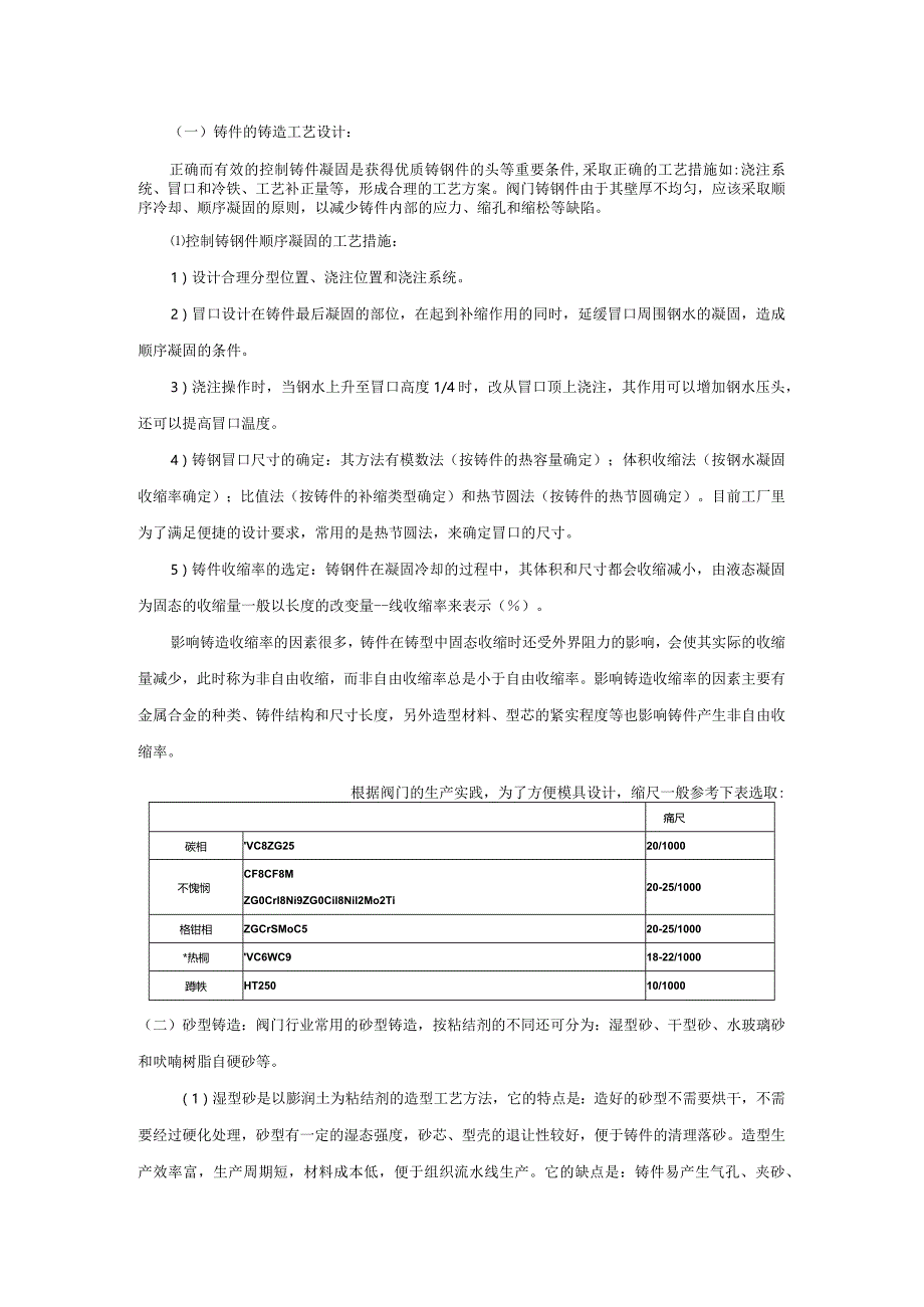 阀门铸造工艺全流程.docx_第1页