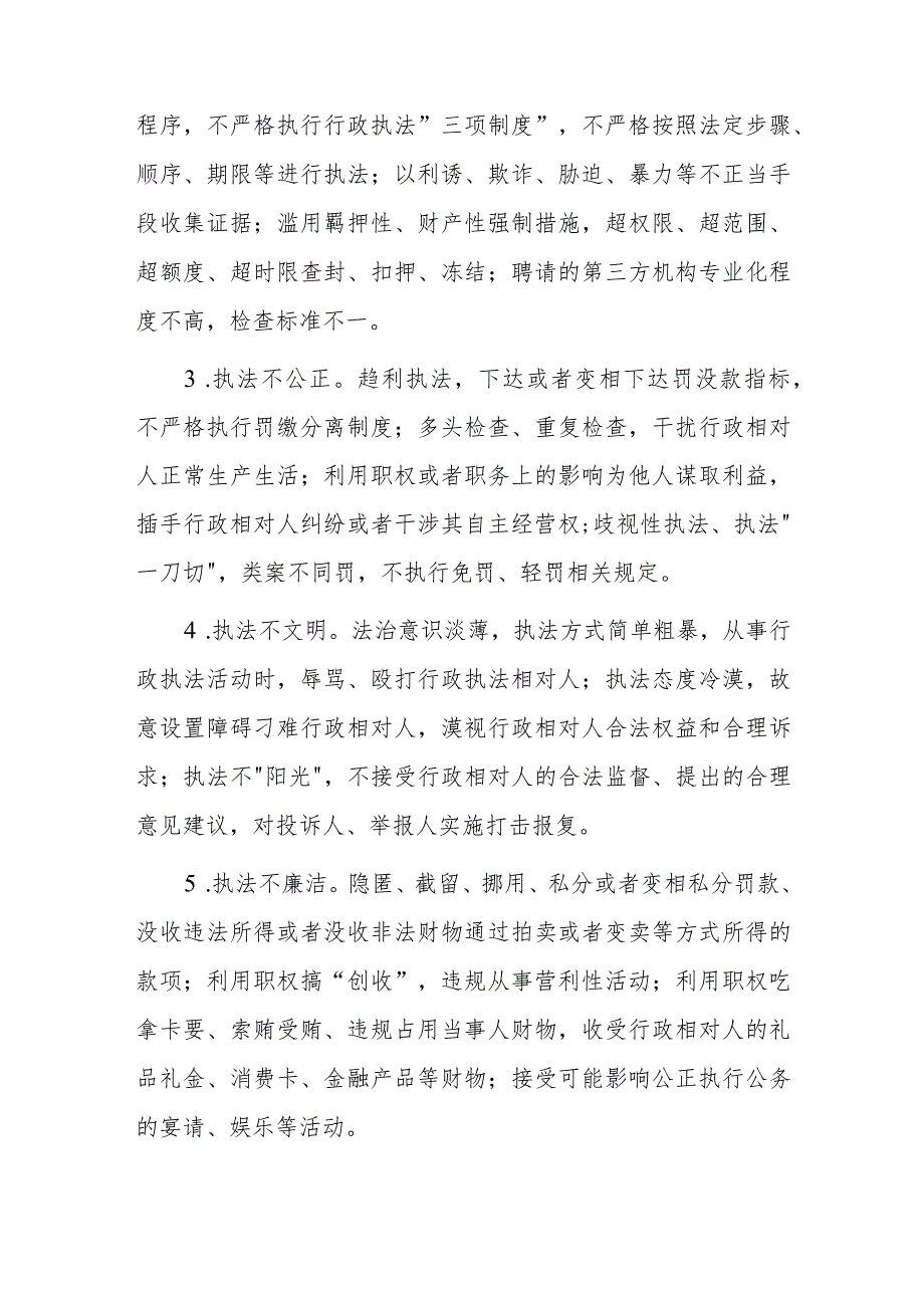 xx县发展和改革局行政执法领域突出问题集中整治行动实施方案.docx_第2页