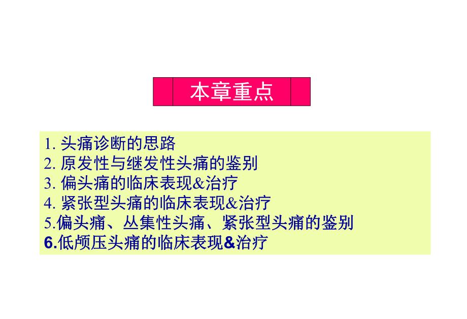 【精品PPT】头痛诊断的思路.ppt_第2页