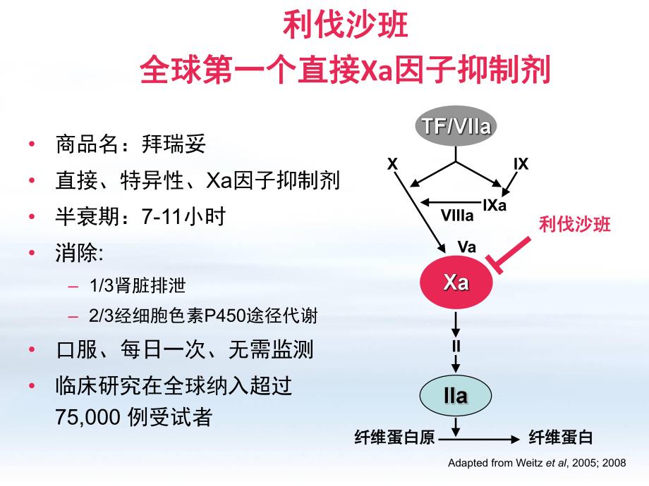 ROCKETAF利伐沙班预防房颤卒中的研究结果解读.ppt_第2页