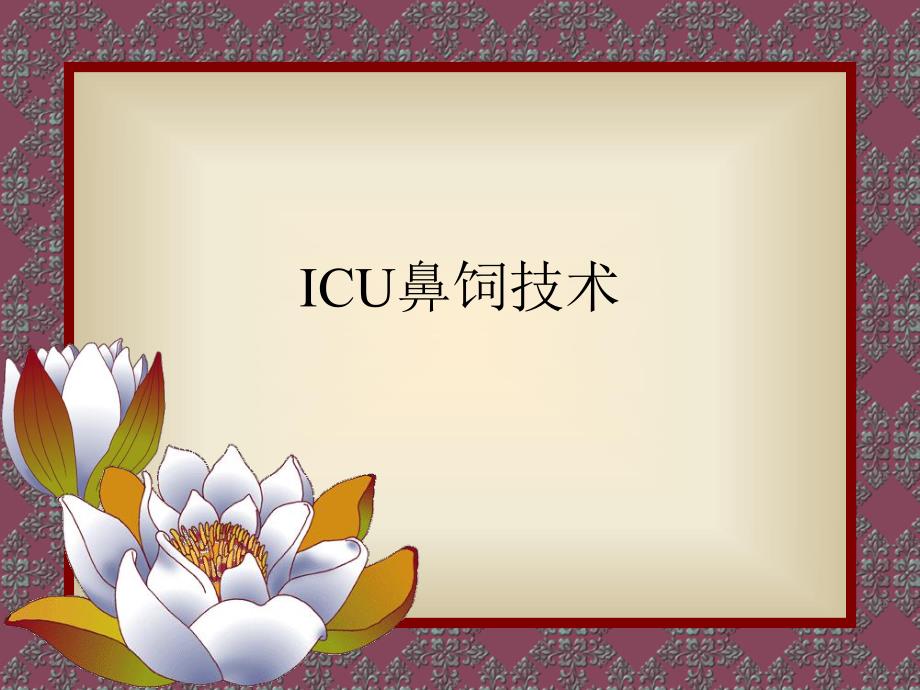 ICU鼻饲技术.ppt.ppt_第1页