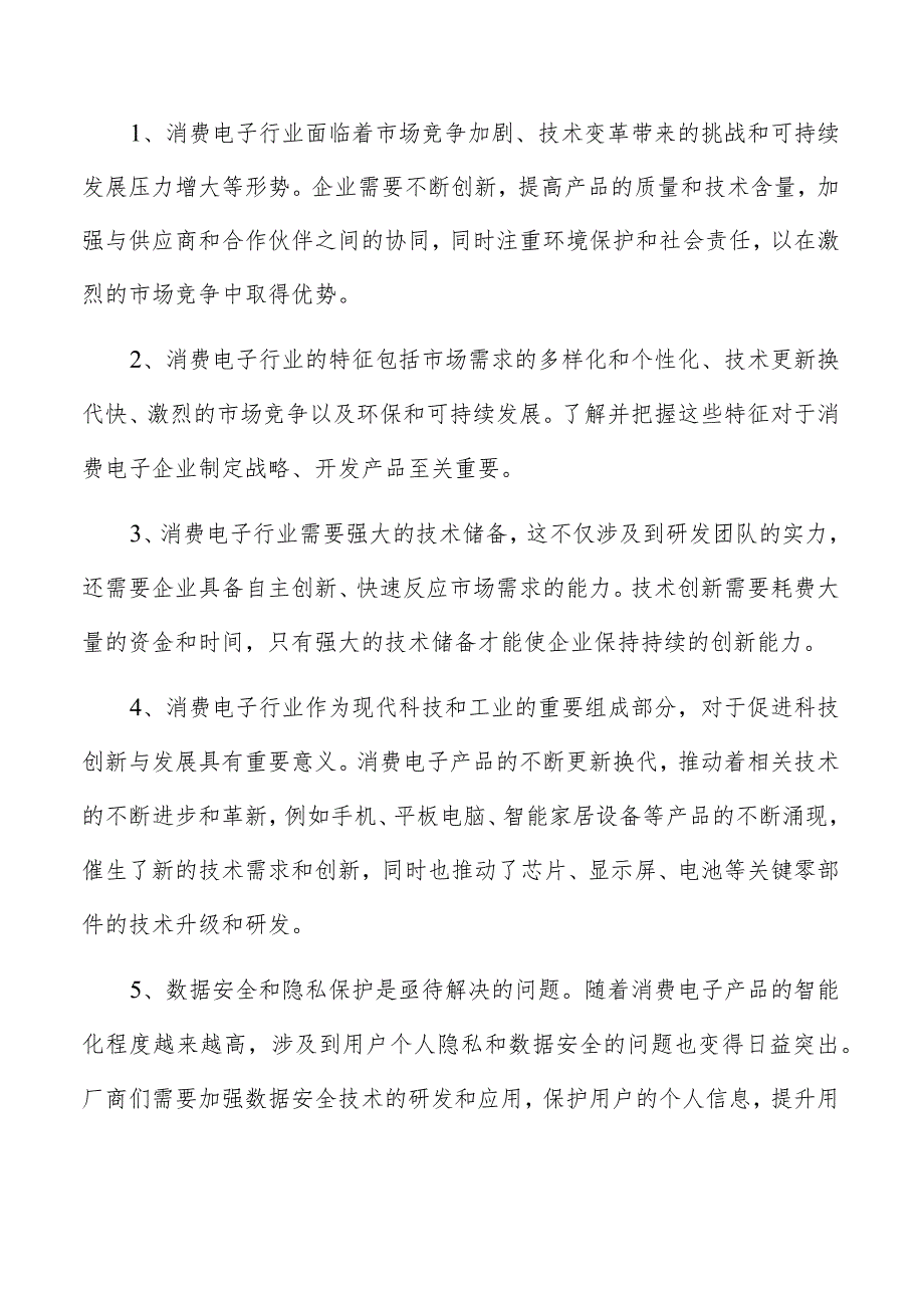 消费电子项目可行性报告.docx_第2页