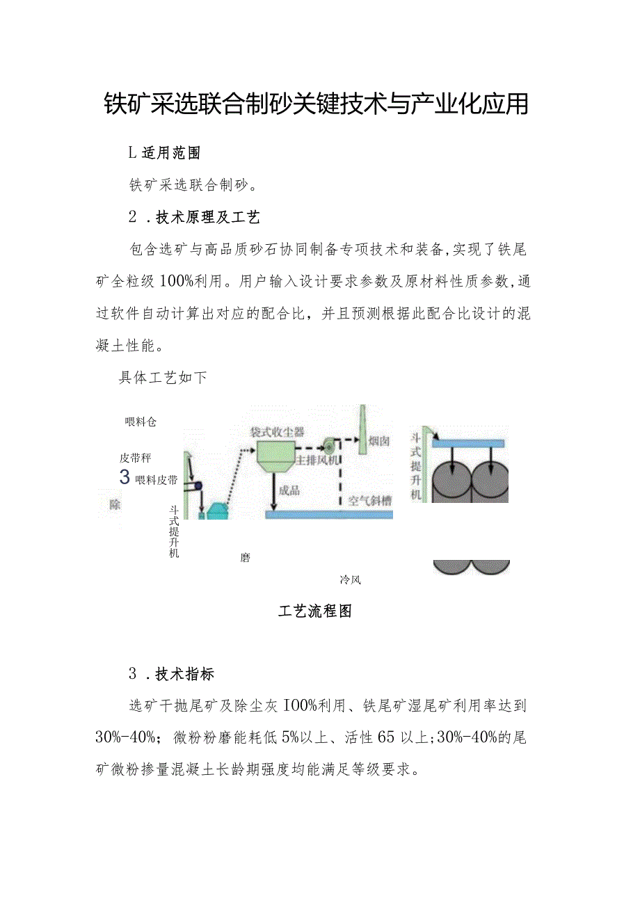 铁矿采选联合制砂关键技术与产业化应用.docx_第1页