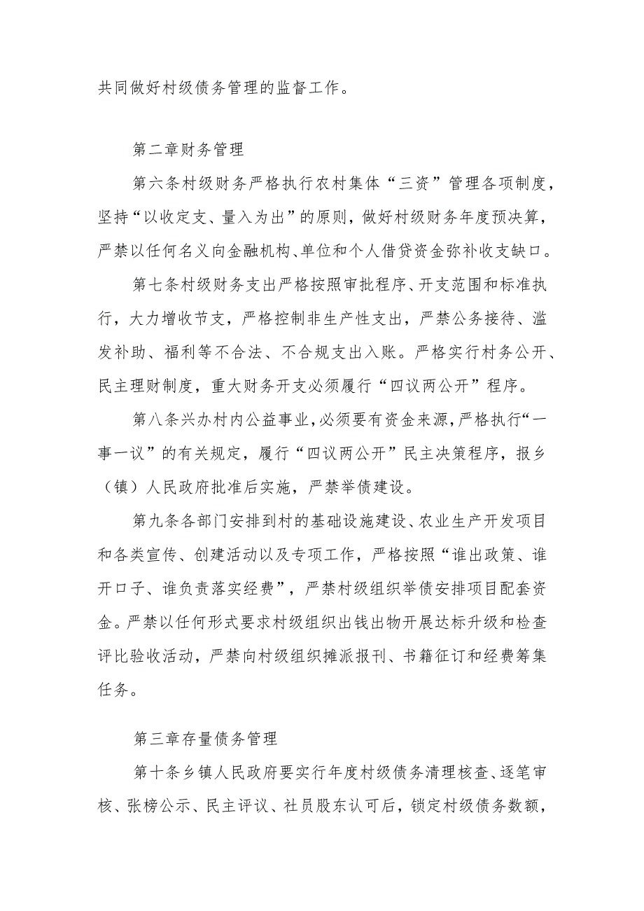 XX县村级债务管理办法.docx_第2页