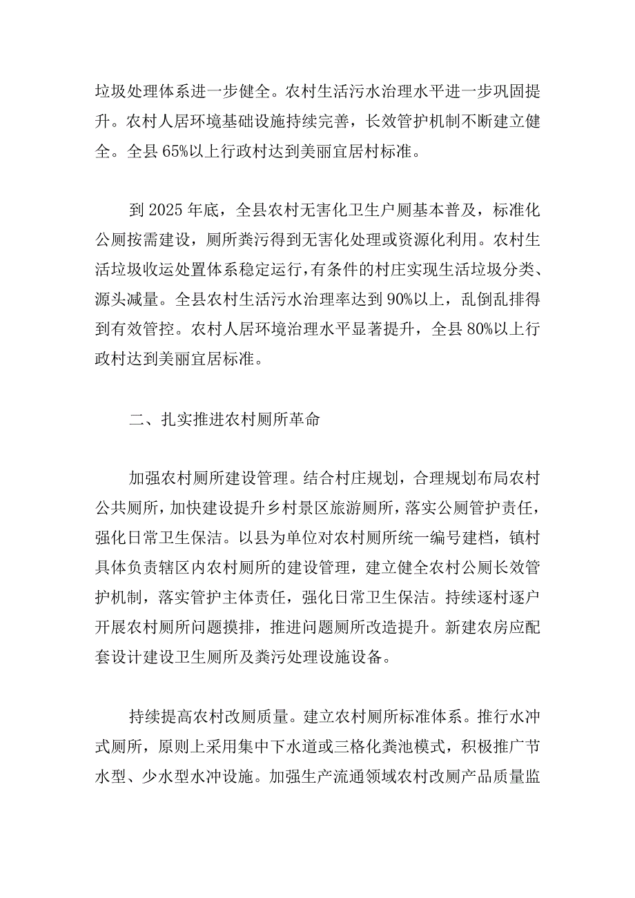 县农村人居环境整治提升五年行动实施方案.docx_第2页