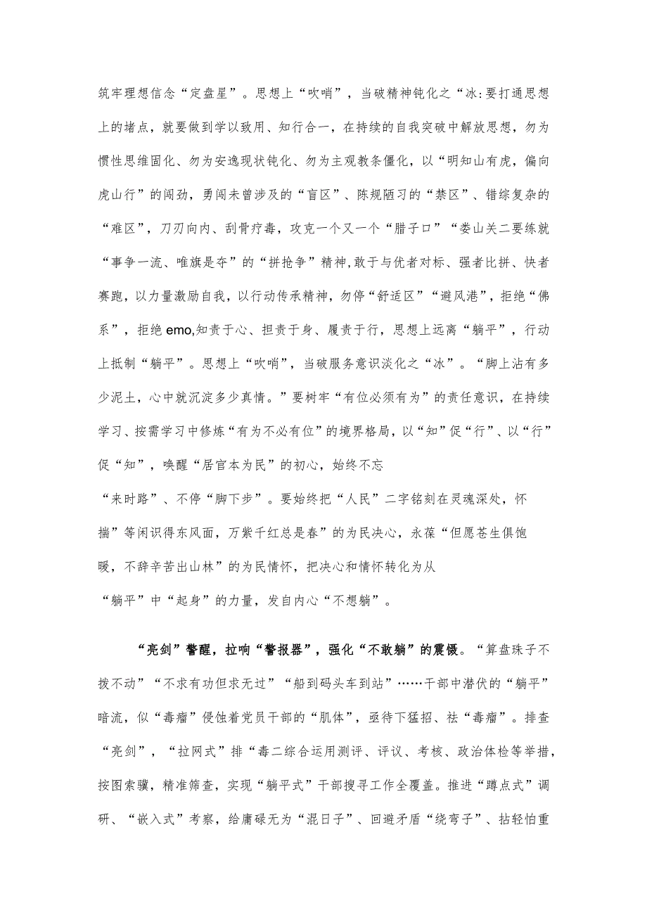 研讨发言：让“躺平式干部”站起来干起来.docx_第2页