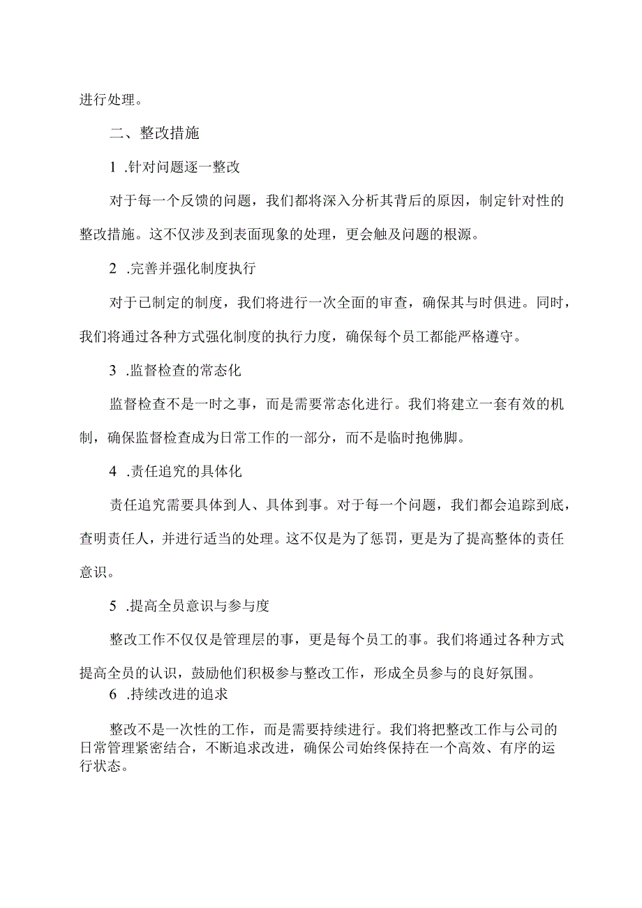 2023年城投公司巡查整改方案和整改措施.docx_第2页