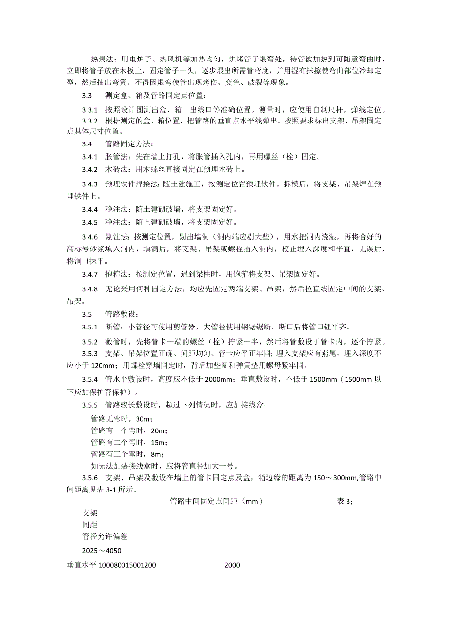 硬质阻燃塑料管（PVC）明敷施工工艺模板.docx_第2页