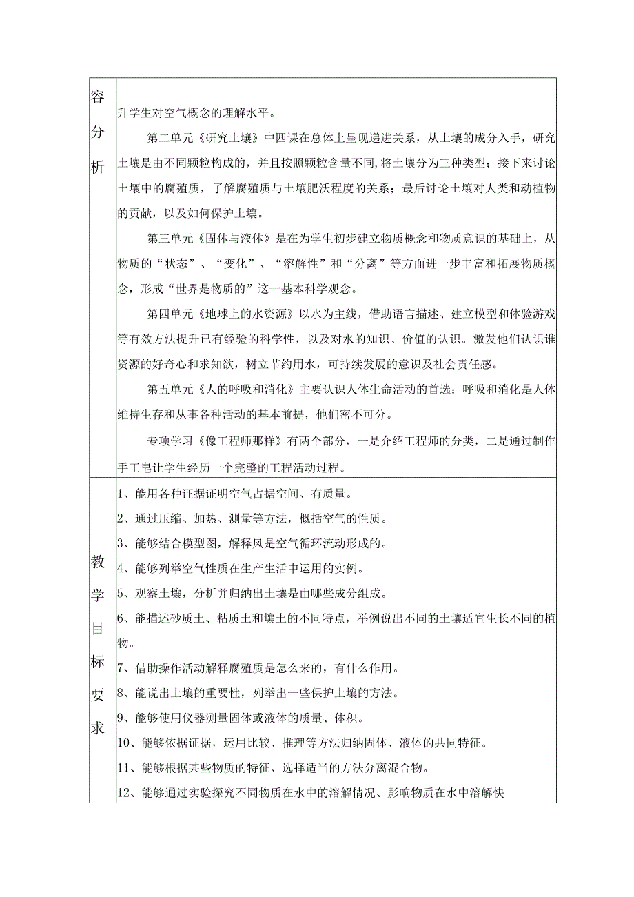 苏教版三年级上册《科学》(2019新教材)全册教案、教学设计含教学计划.docx_第2页