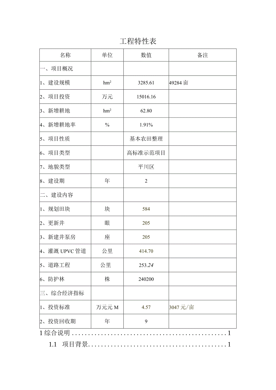 乡村振兴高标准基本农田整理示范项目行性研究报告.docx_第2页