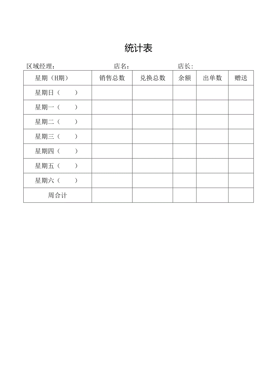 统计表（标准样本）.docx_第1页