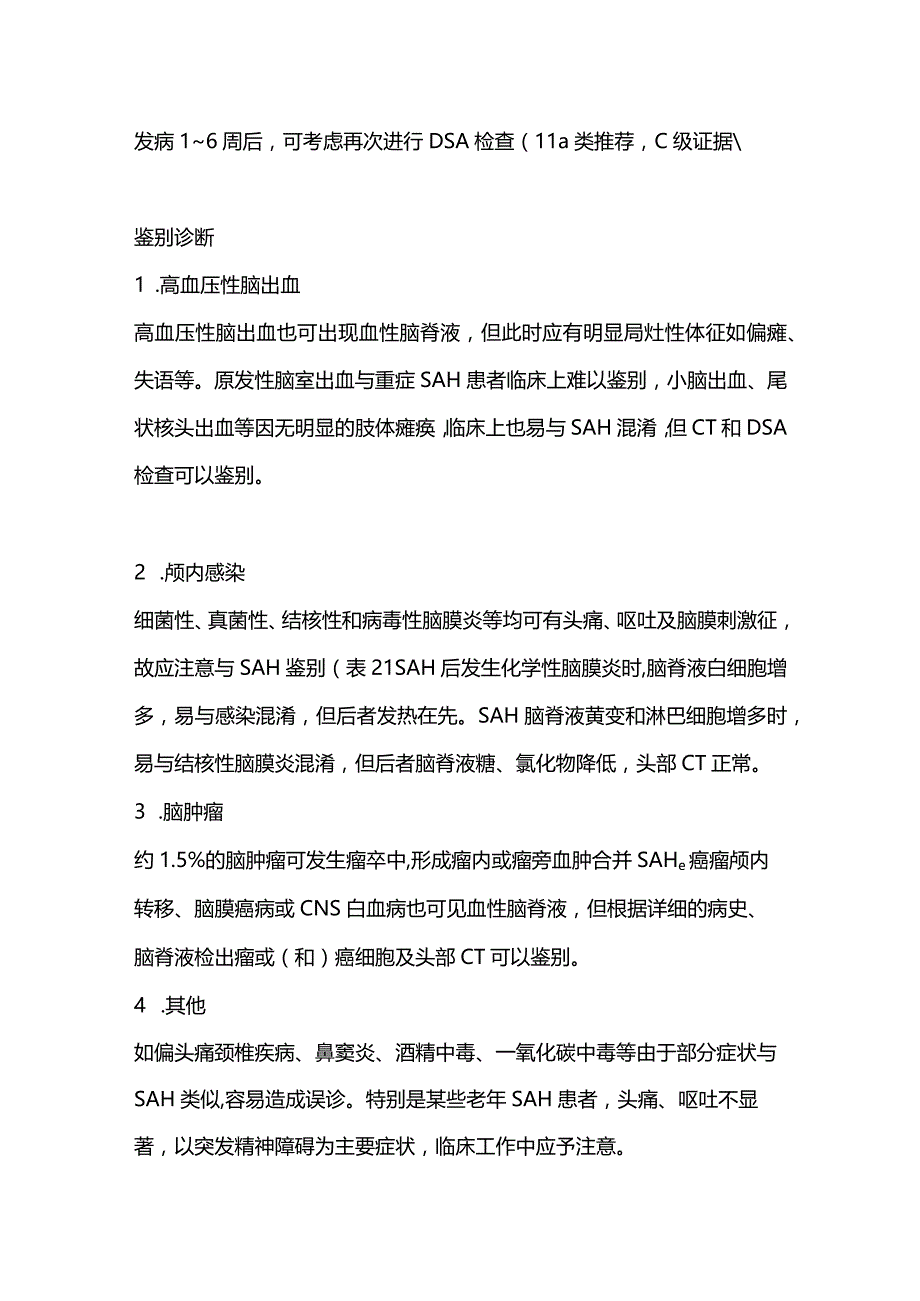 2024蛛网膜下腔出血的诊断与治疗临床总结.docx_第3页