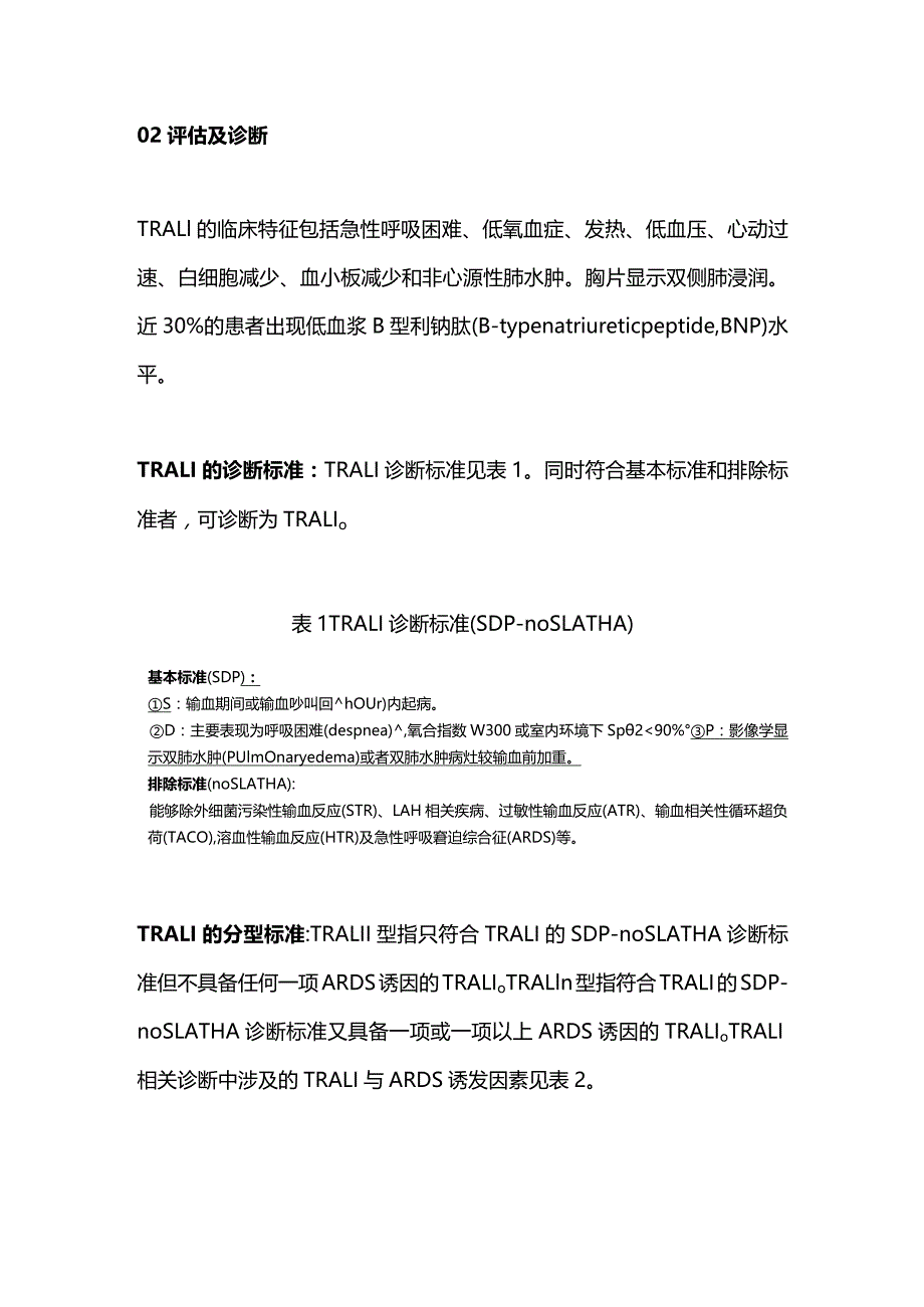 输血相关急性肺损伤的诊治与预防2024.docx_第2页