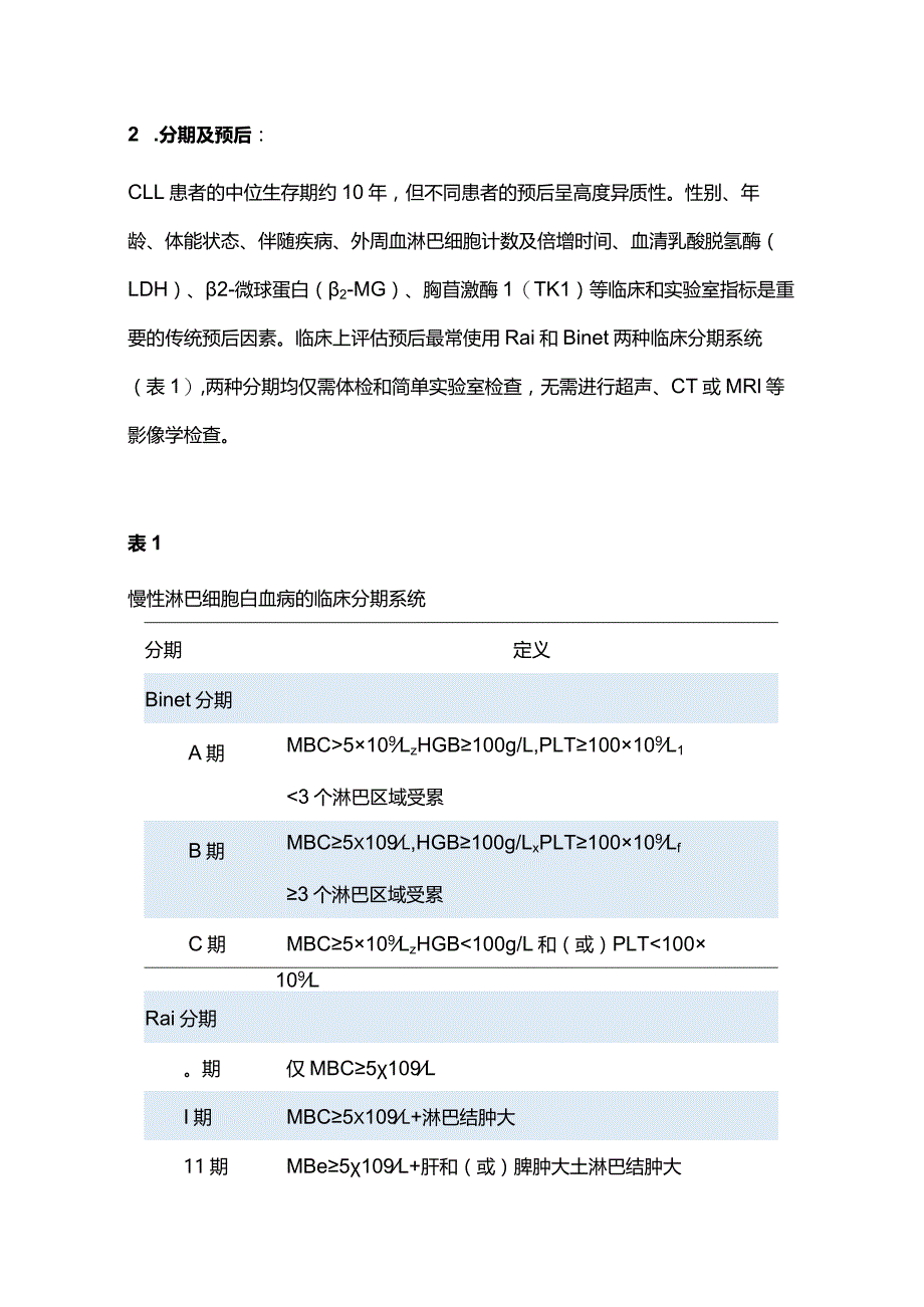 最新中国慢性淋巴细胞白血病小淋巴细胞淋巴瘤的诊断与治疗指南（2022年版）.docx_第3页