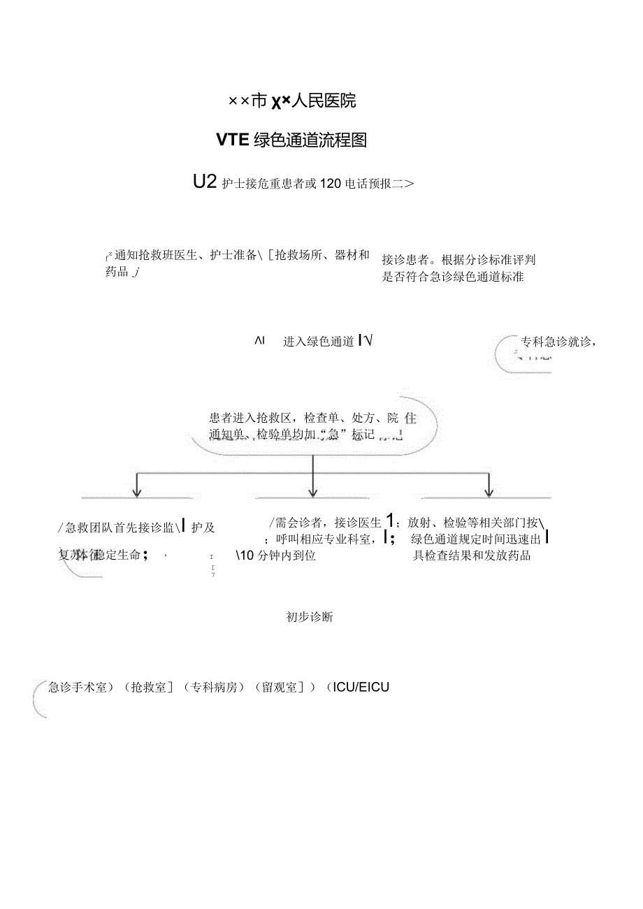 VTE绿色通道流程图.docx_第1页