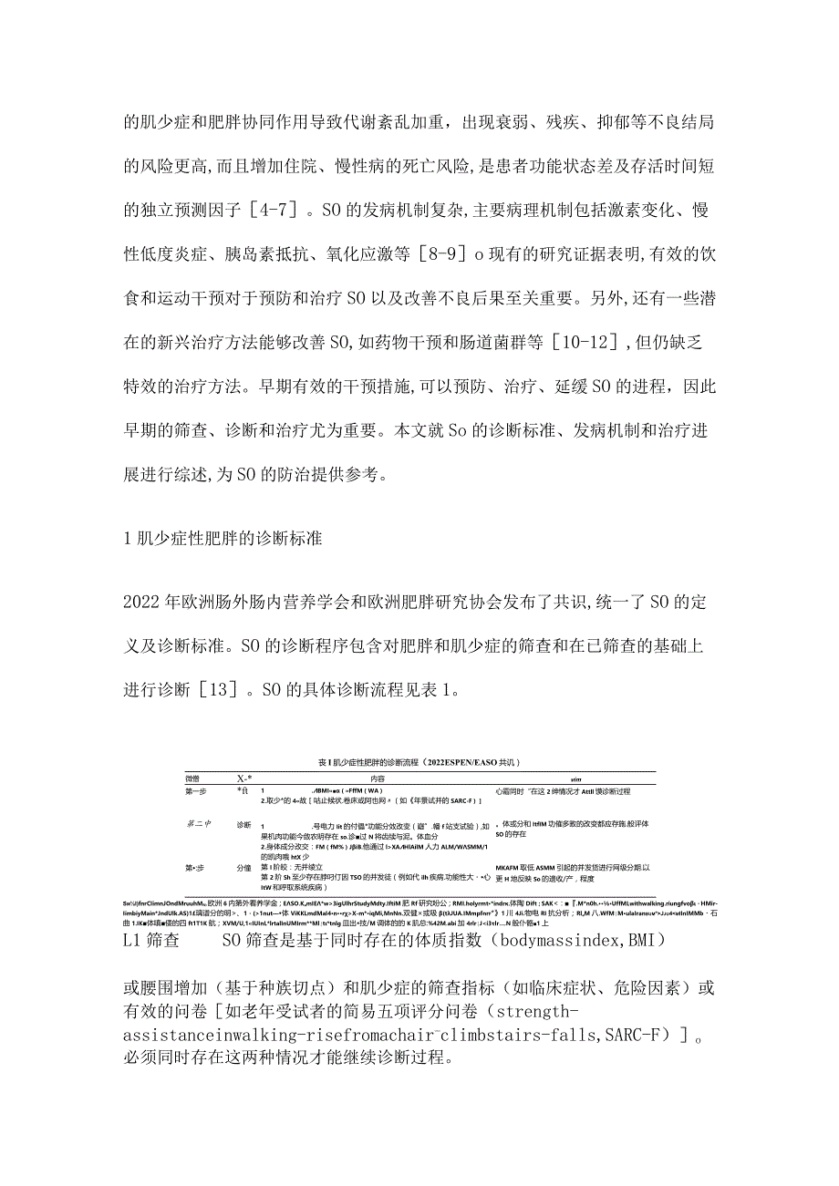 2023肌少症性肥胖的发病机制及诊疗研究进展.docx_第2页