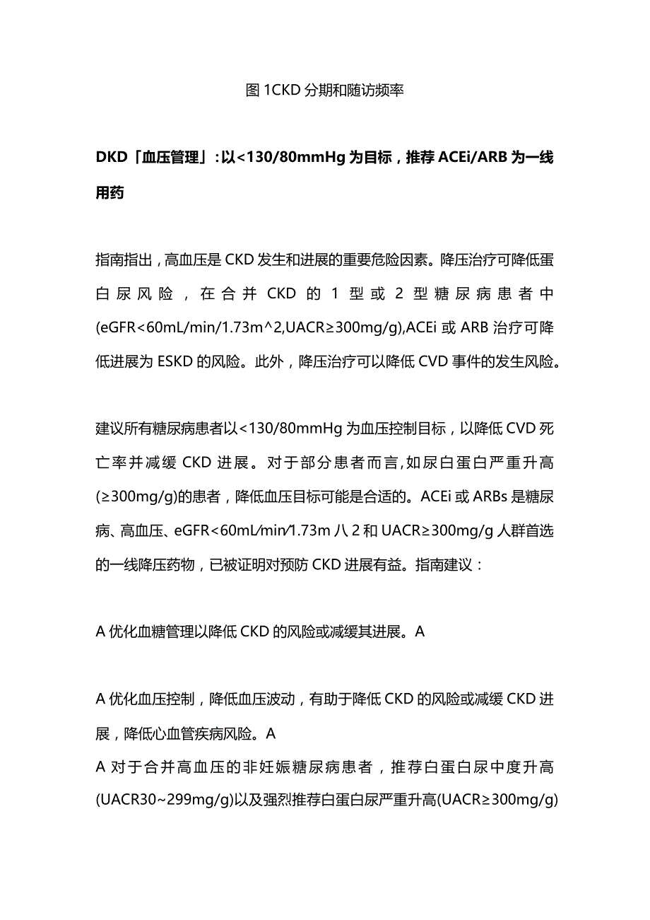 2024版美国糖尿病指南提出“糖尿病肾脏病”管理16项新建议 .docx_第2页