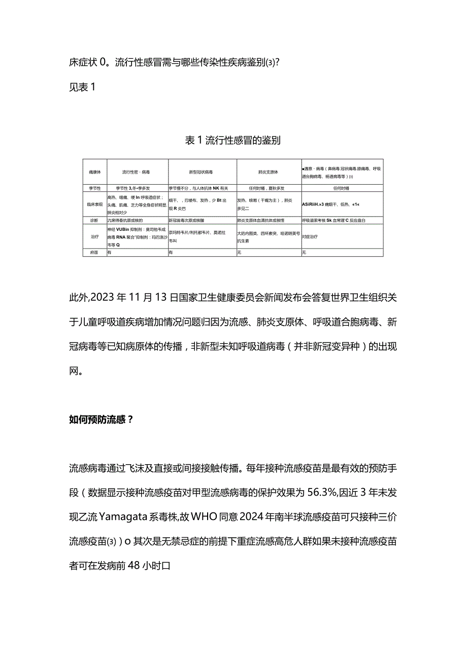 2024流感高发期特殊人群流感治疗和预防注意要点.docx_第2页