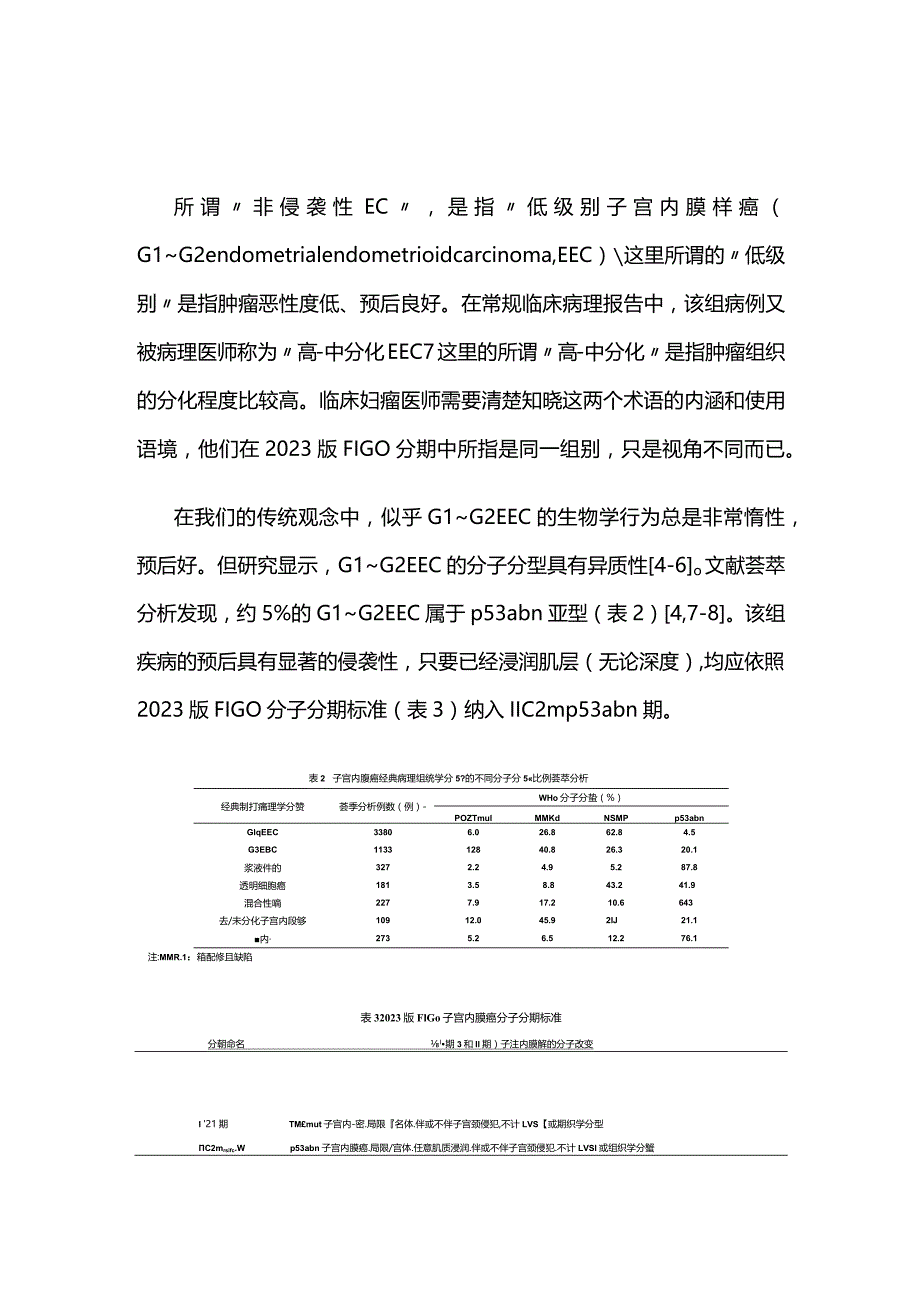 子宫内膜癌传统组织病理与分子分型整合诊断的临床意义2024.docx_第3页