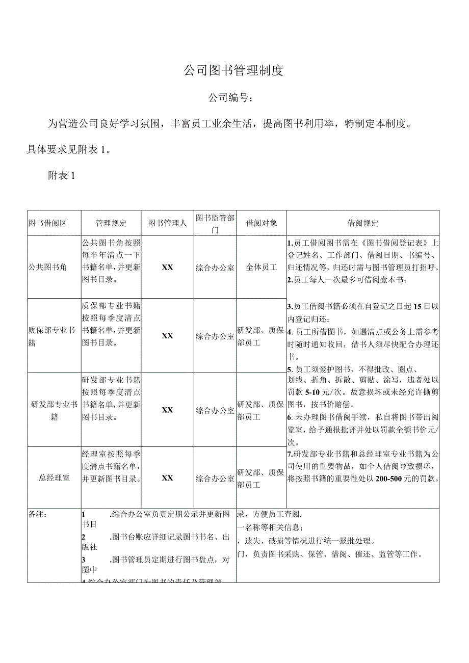 公司图书管理制度.docx_第1页