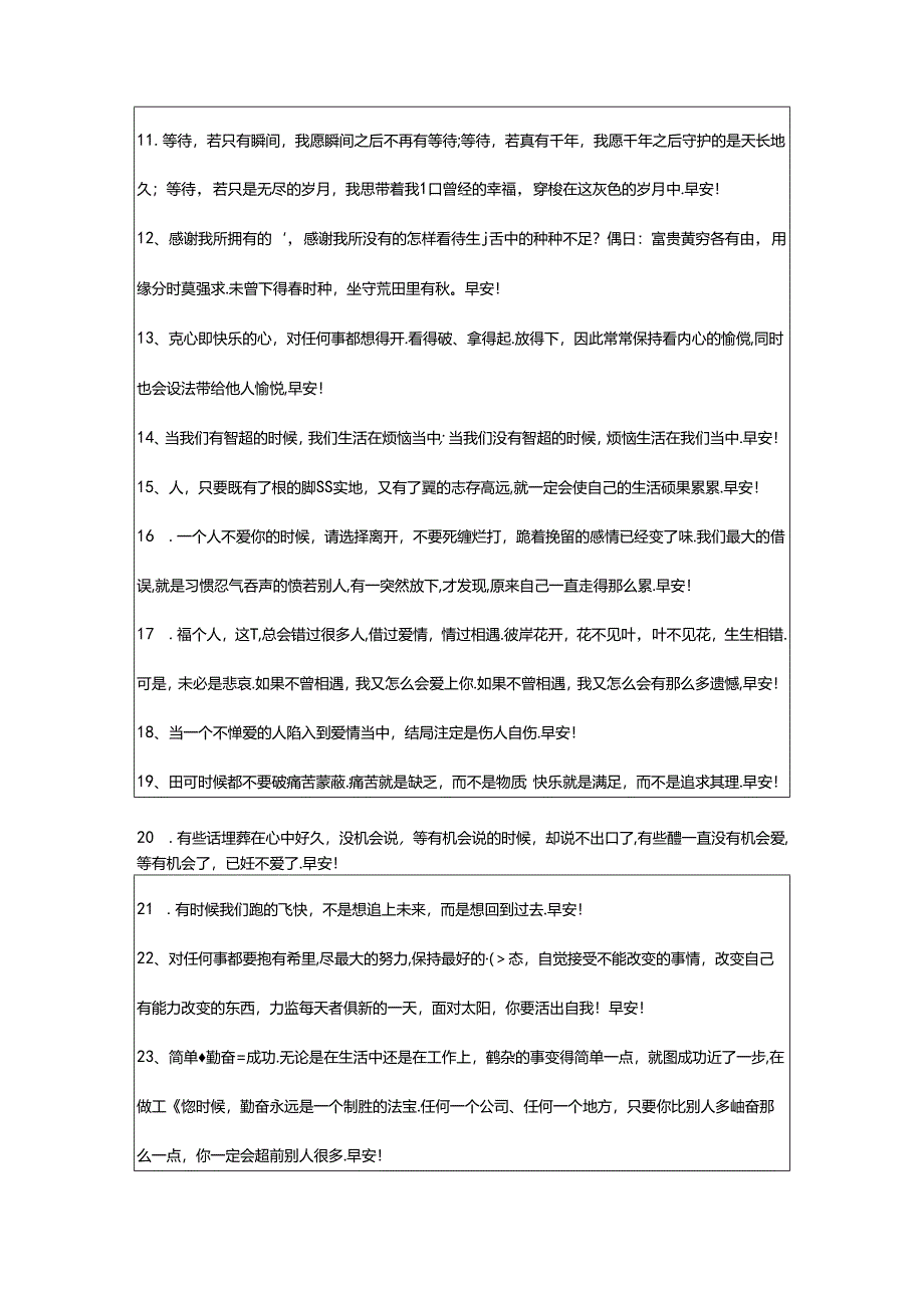 2024年年精选温暖的早安心语微信大汇总50句.docx_第2页