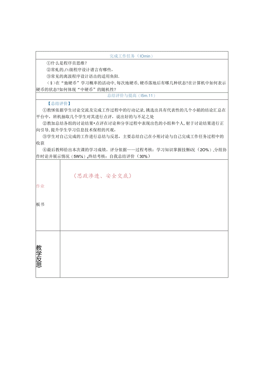 中职最新课标《信息技术》共8章 第5章 程序设计入门教学设计教案（电子工业出版社）2020新课标中职最新 信息技术信息技术 信息技术第5章 程序设计.docx_第1页