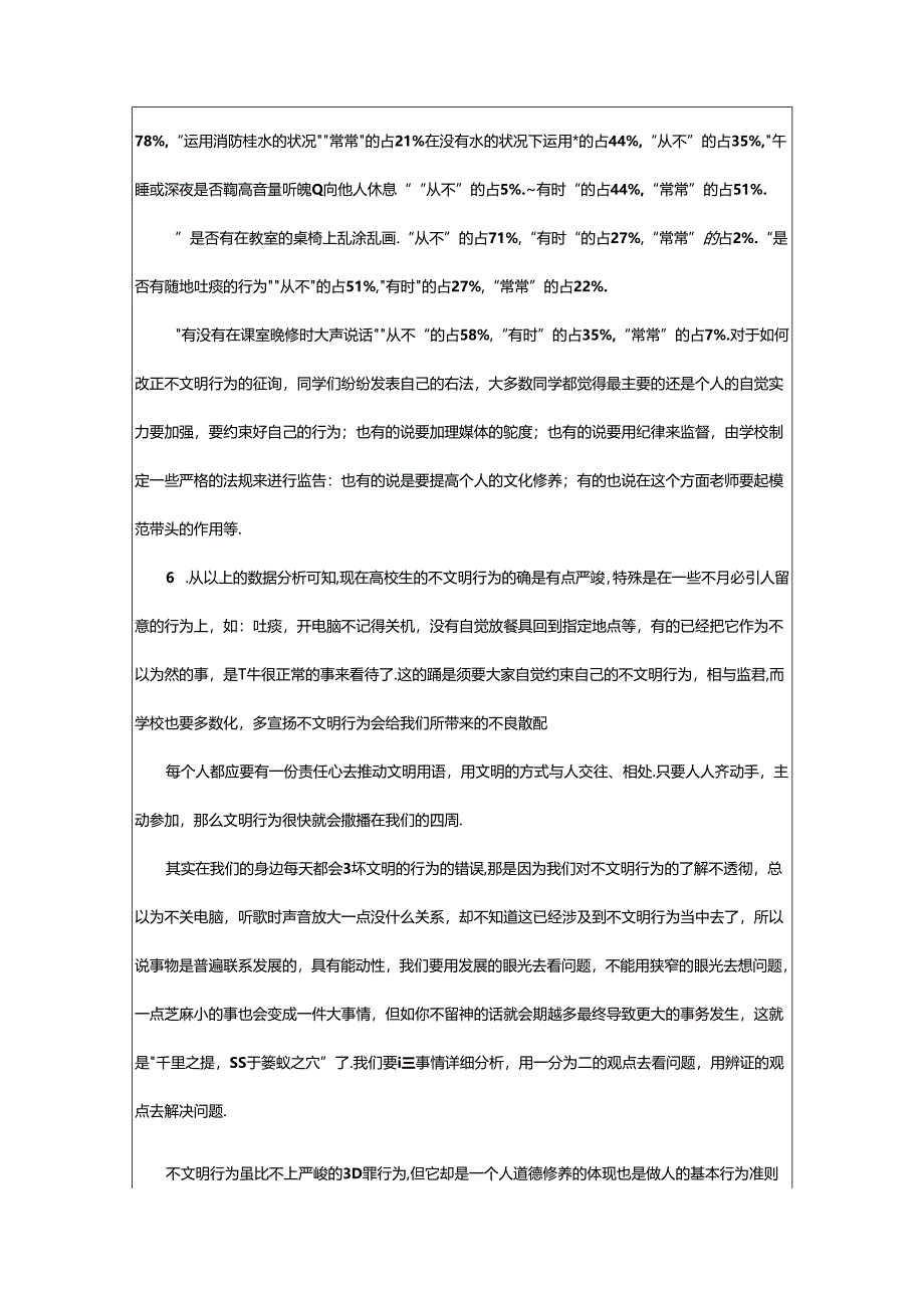 2024年校园文明行为调查报告.docx_第2页