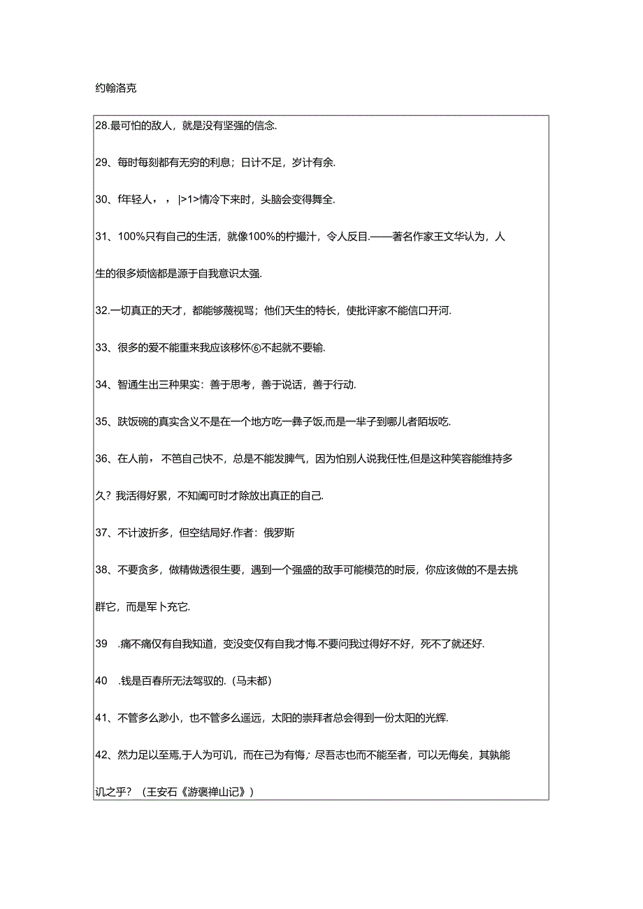 2024年年经典励志名言警句80句.docx_第3页