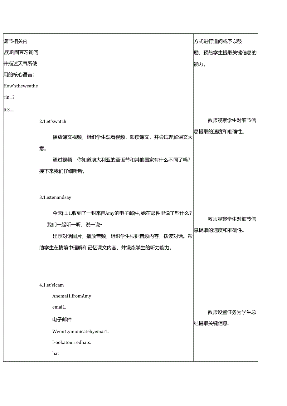 Module3Unit9AfriendinAustraliaPeriod3（教学设计）沪教牛津版（深.docx_第3页