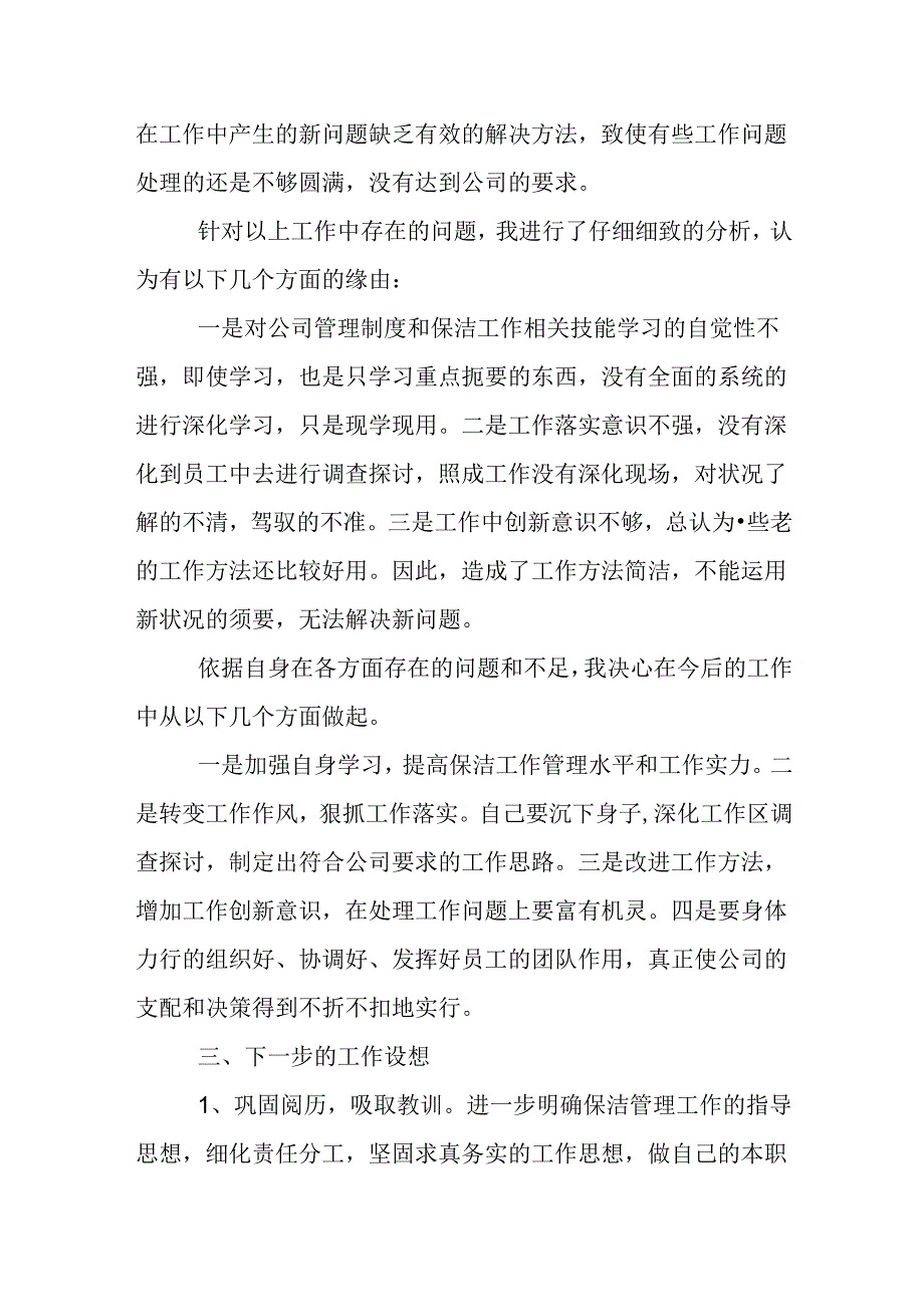 保洁工作述职报告.docx_第3页