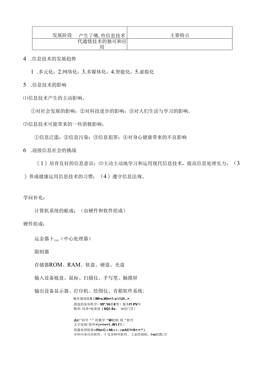 信息技术基础知识点汇总.docx_第2页