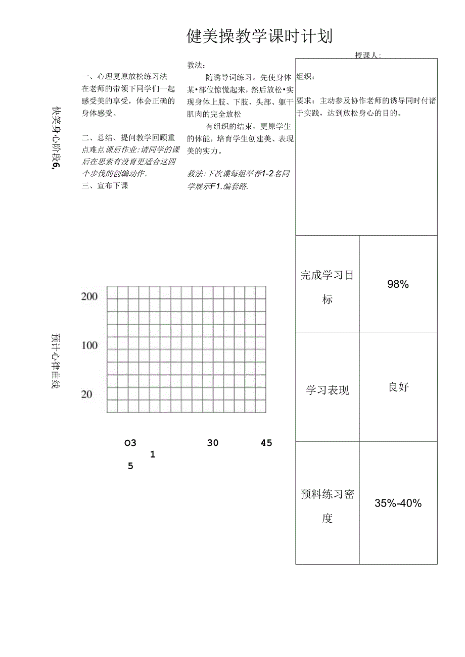 健 美 操 教 学 课 时 计 划.docx_第3页