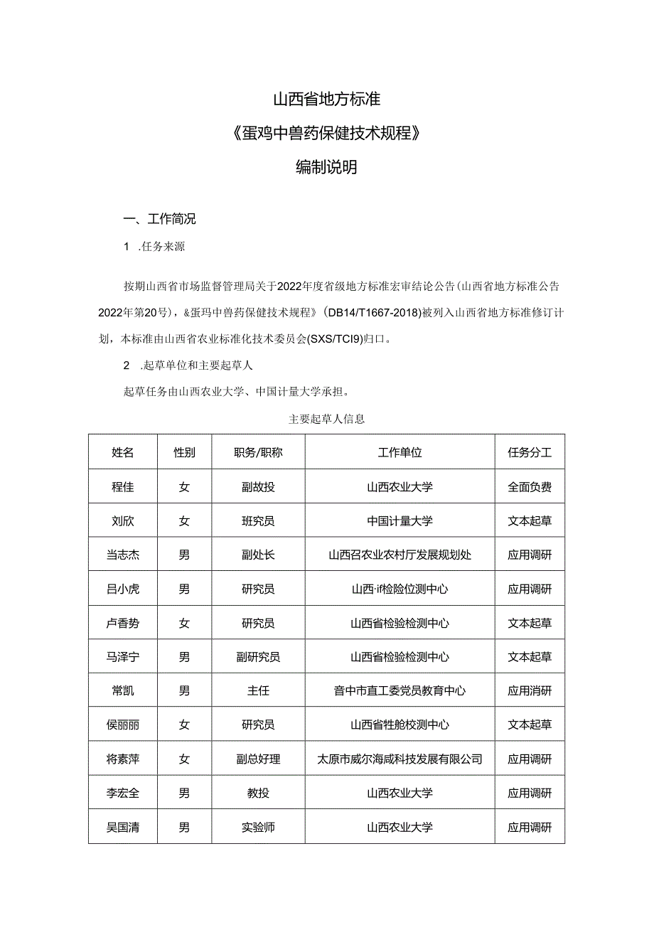 24 蛋鸡中兽药保健技术规程 编制说明.docx_第3页