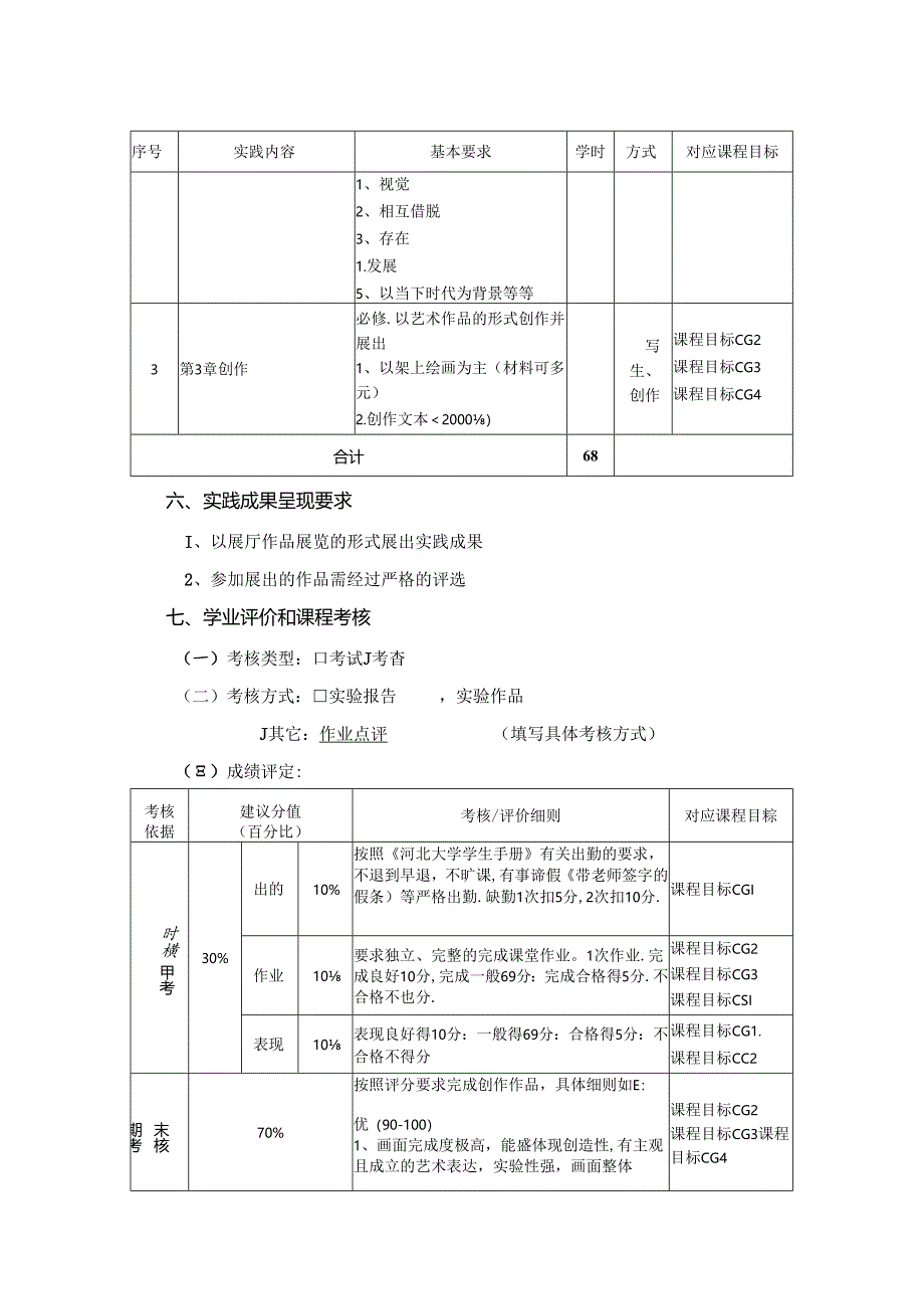 0823S04030-图像与绘画研究-2023版培养方案课程教学大纲.docx_第3页