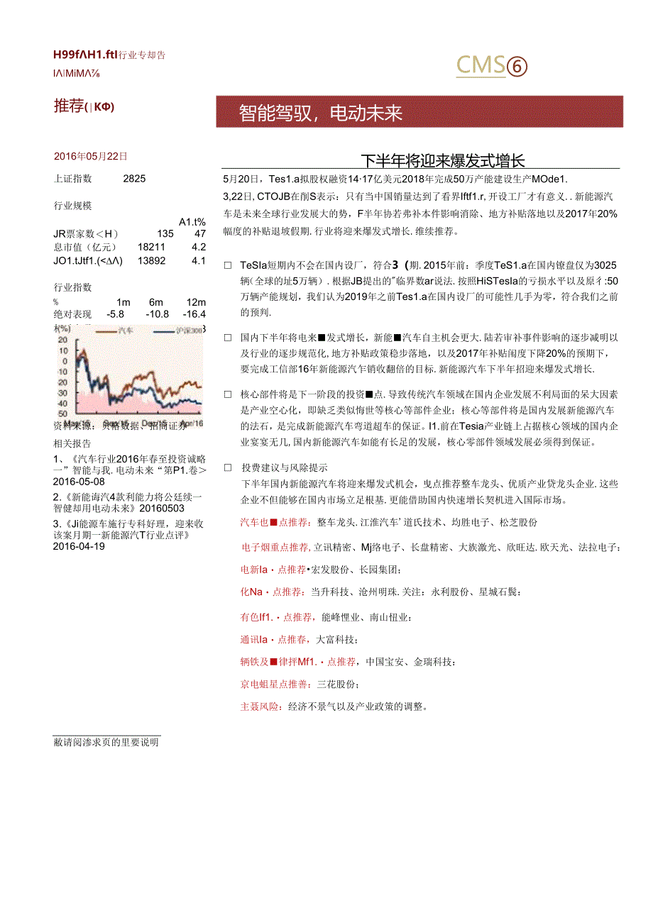 20160522-招商证券-新能源汽车：下半年将迎来爆发式增长—智能驾驭电动未来.docx_第1页