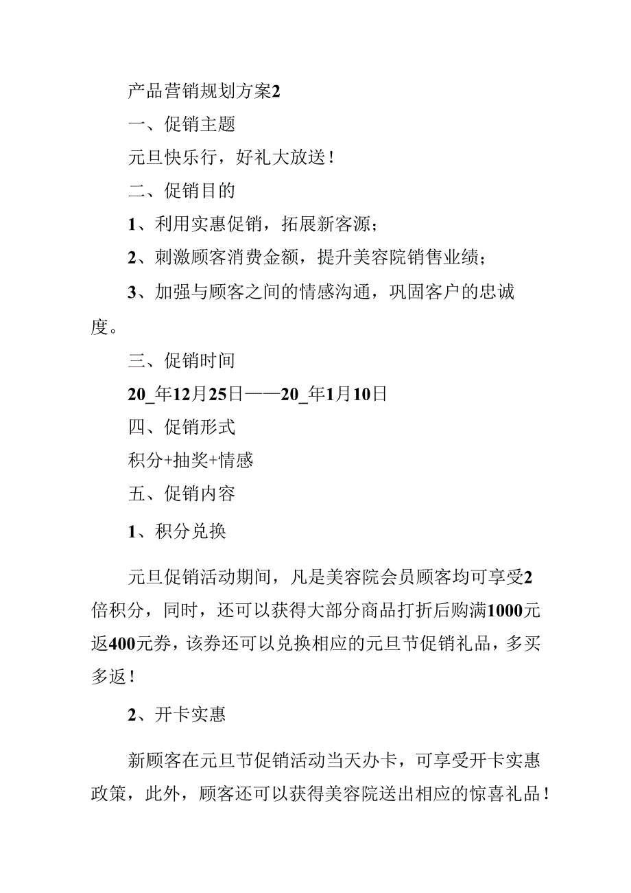 产品营销规划方案.docx_第2页