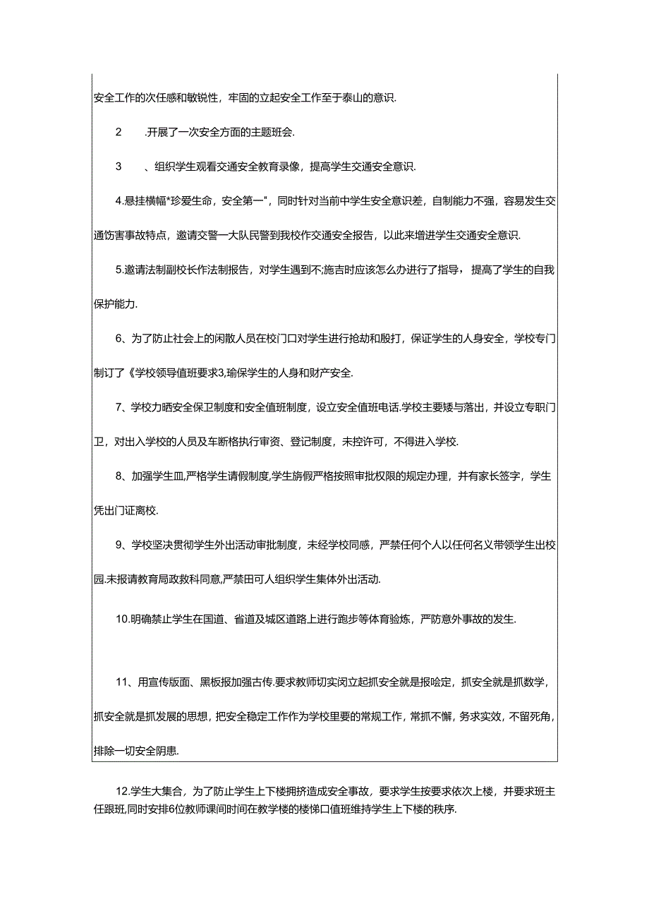 2024年中小学安全教育日工作总结（精选5篇）.docx_第2页