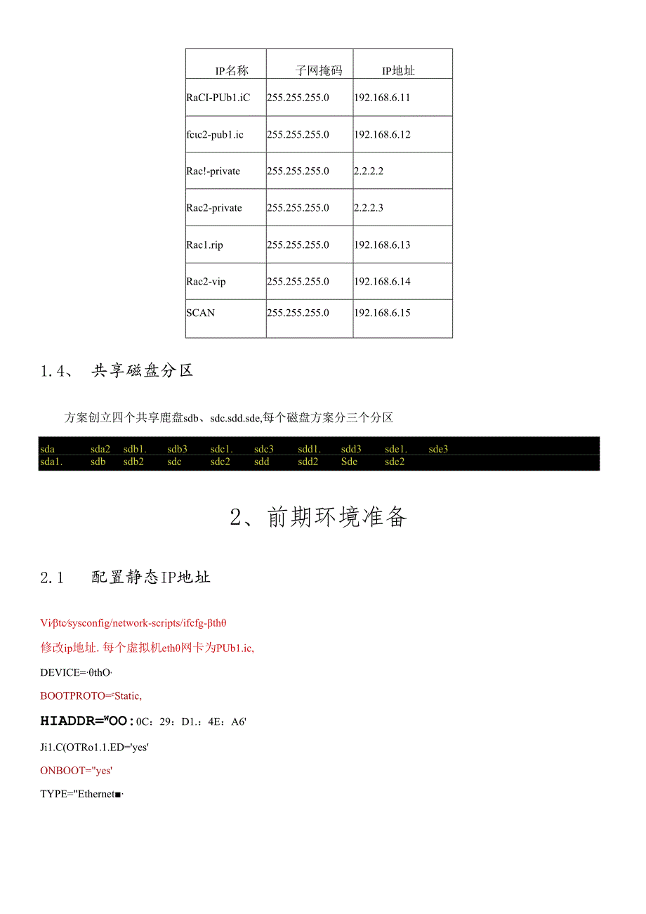 ORACLE11GR2在REDHAT63环境中搭建RAC集群及简单维护.docx_第2页