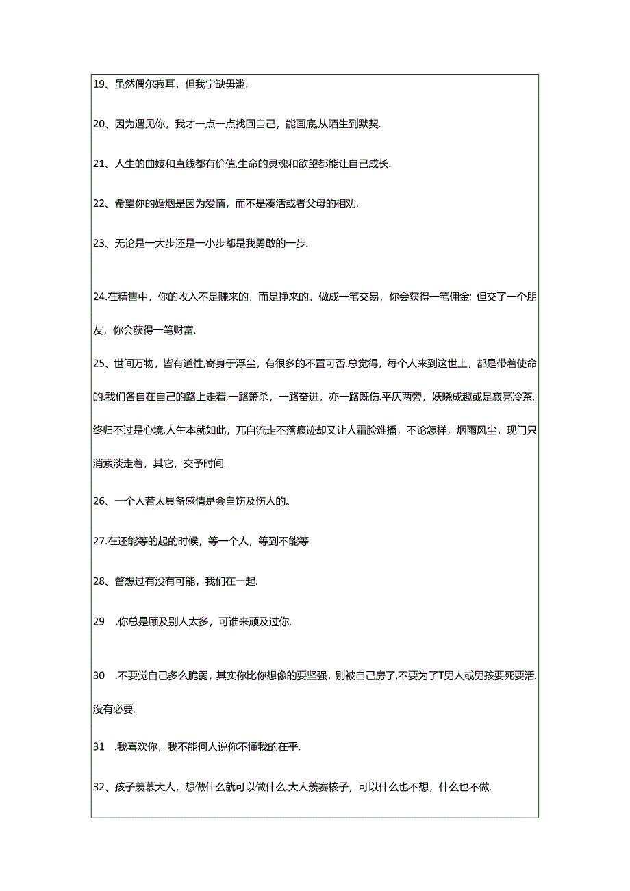 2024年年精选一句话的经典语录合集60条.docx_第3页