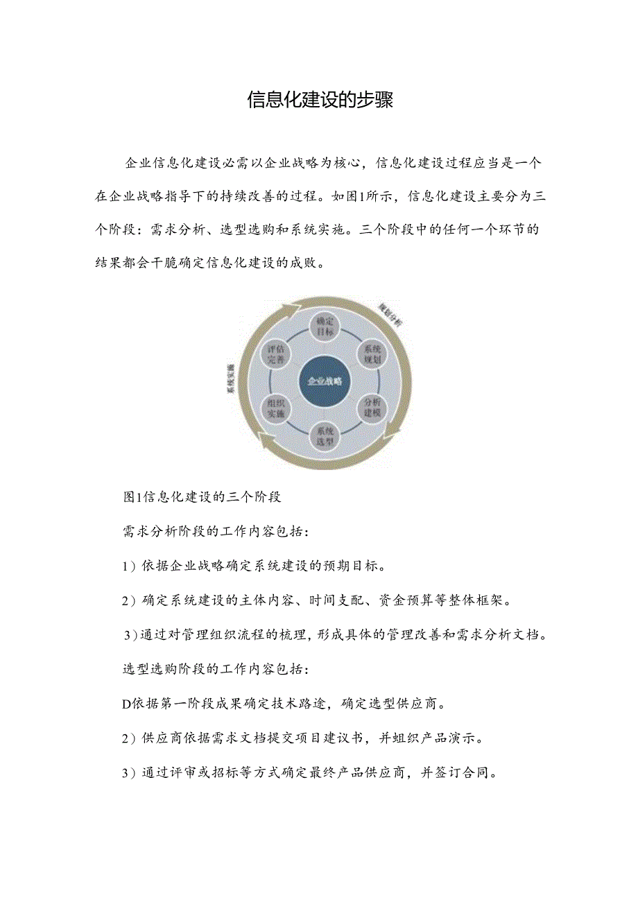 信息化建设的步骤.docx_第1页