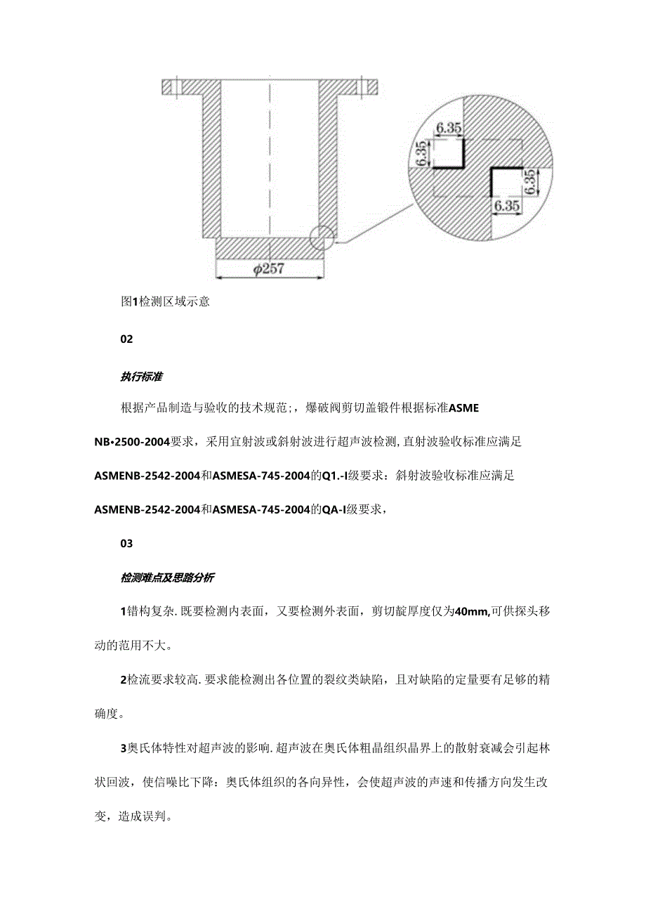 AP1000核电厂爆破阀剪切盖锻件的超声检测.docx_第2页